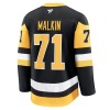 Pittsburgh Penguins tröja Fanatics Premium Evgeni Malkin 2024-25 Svart Hemma - NHL Tröjor Herr